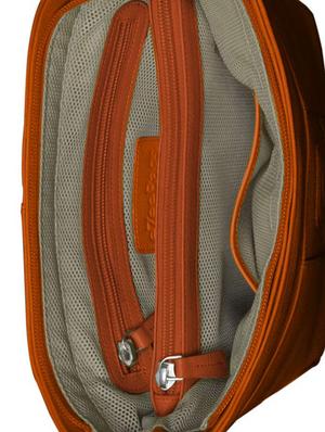 orange leather handbag - 9936930 - Standard Image - 3