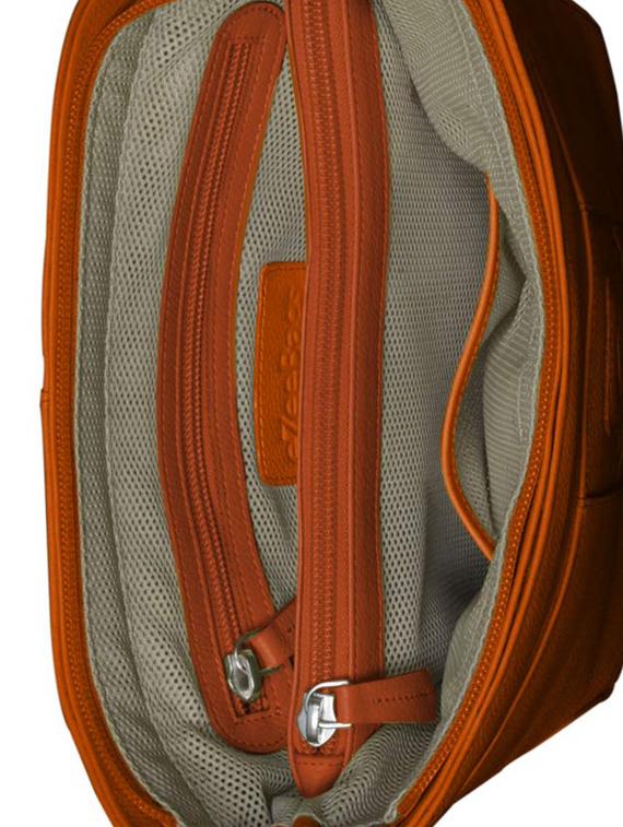 orange leather handbag - 9936930 - Zoom Image - 3