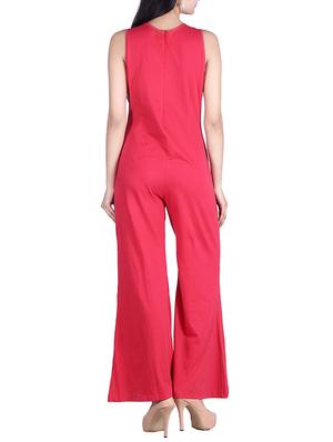 pink full leg jumpsuit - 9973670 - Standard Image - 3