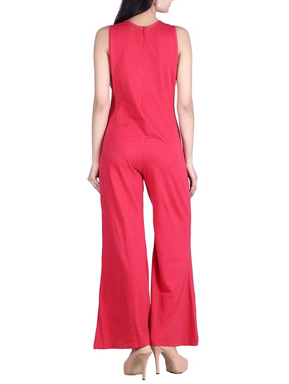 pink full leg jumpsuit - 9973670 - Zoom Image - 3