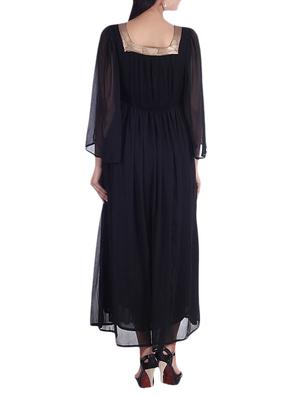 square neck maxi dress - 9973711 - Standard Image - 3