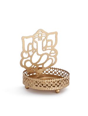 golden colour brass prayer accessory - 9985729 - Standard Image - 3
