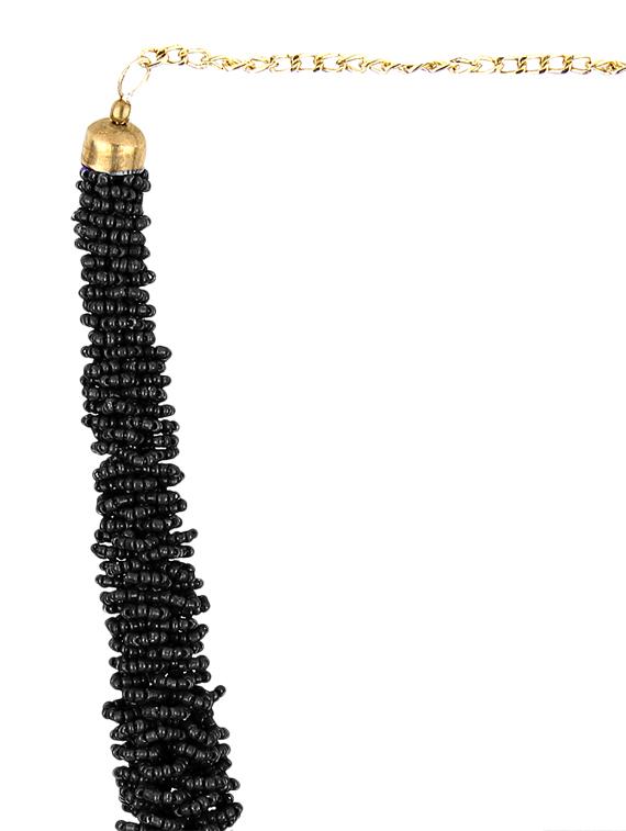 black metal alloy necklace - 9999901 - Zoom Image - 3