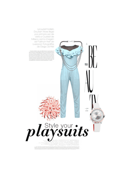 Style your playsuits