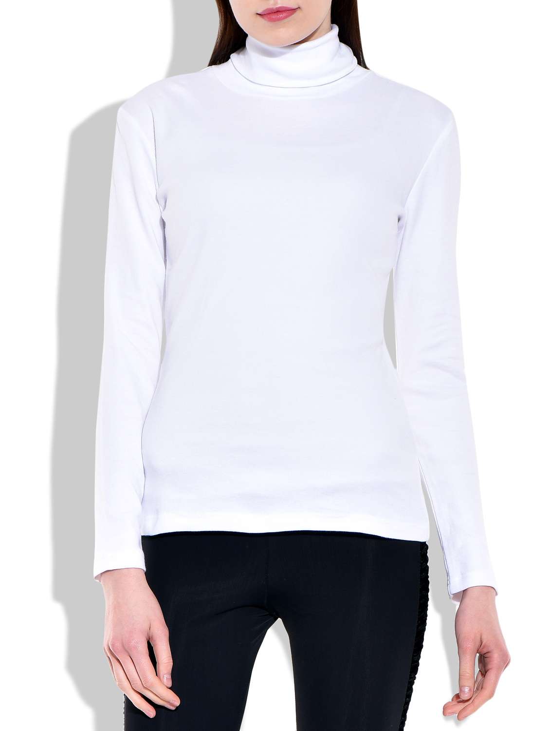 turtle neck long sleeved top 