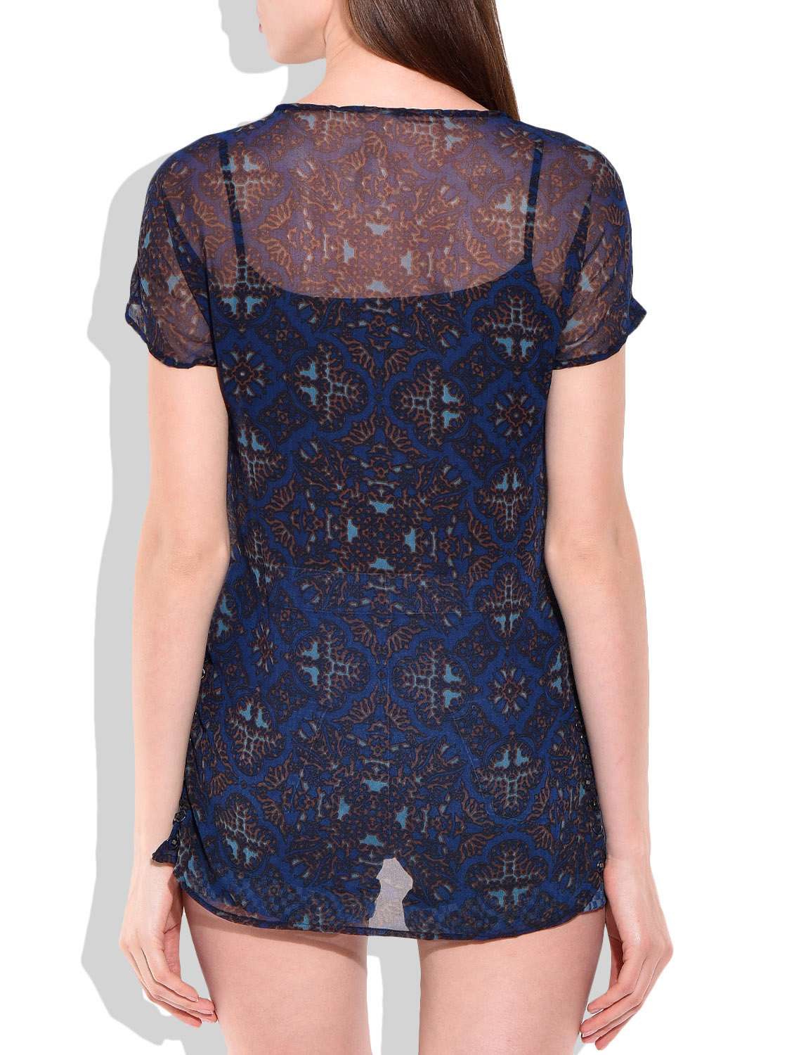 blue polyester shirt - 10016563 -  Standard Image - 2