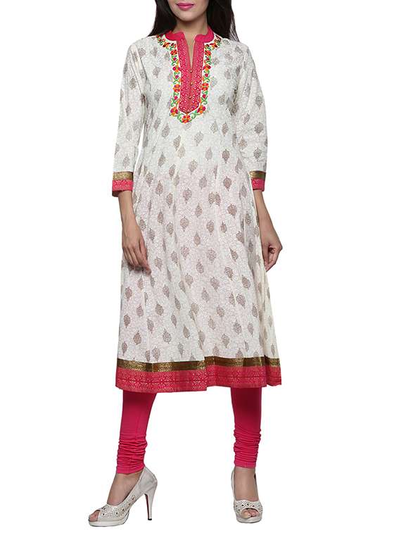 women's flared kurta
