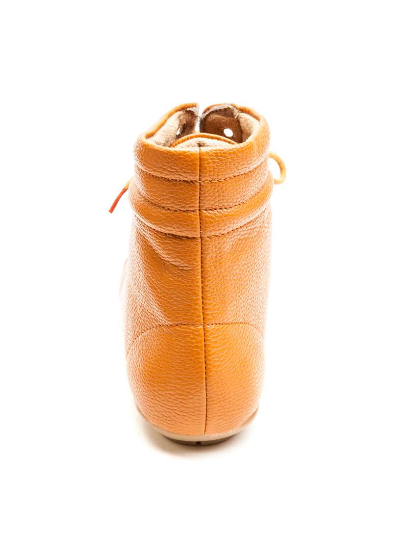 brown lace up ankle boot - 10051538 - Standard Image - 2