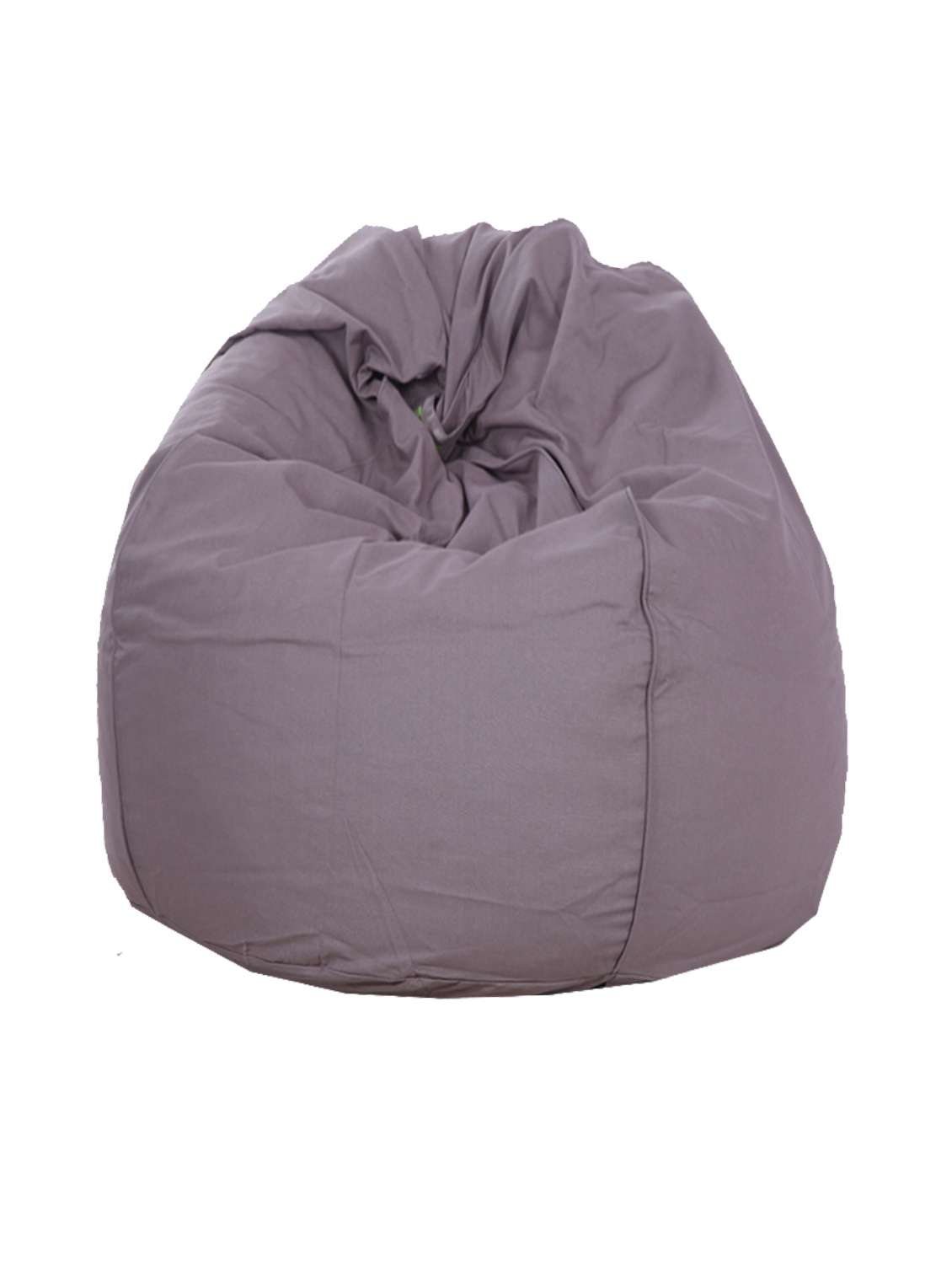 grey cotton bean bag cover