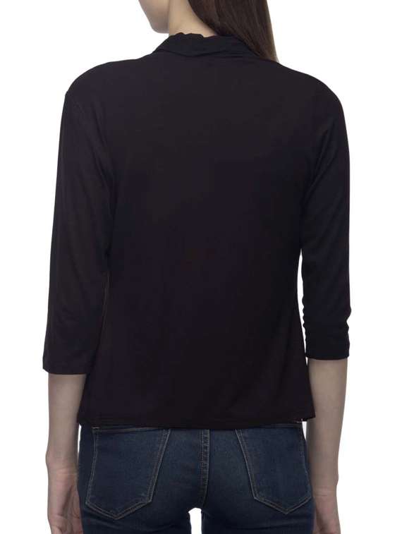 Black Polyster shrug - 10081693 -  Standard Image - 2