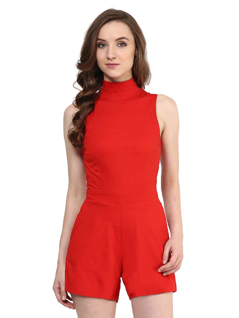 red cotton nightwear