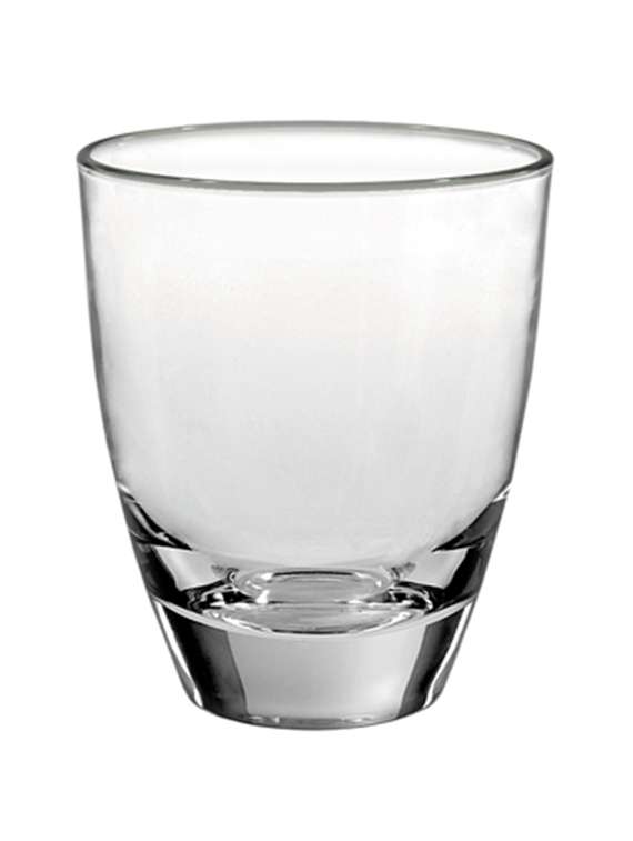 heavy bottomed glass tumbler