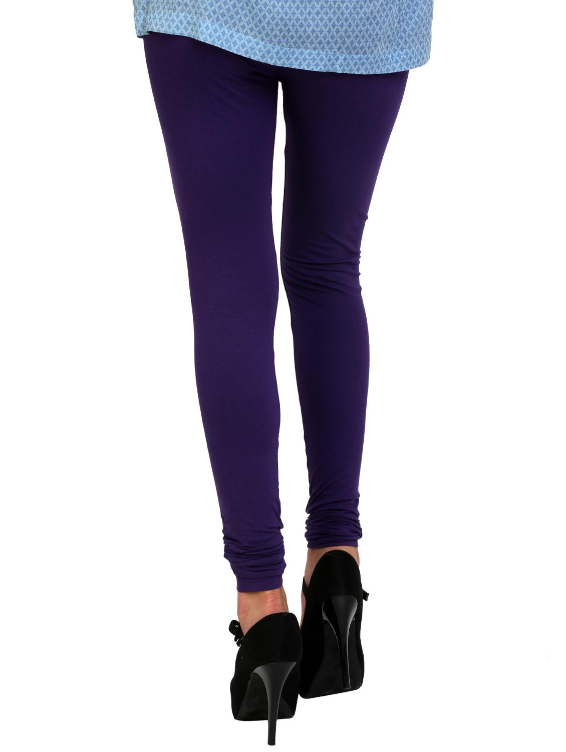 purple cotton leggings - 10229477 - Standard Image - 2