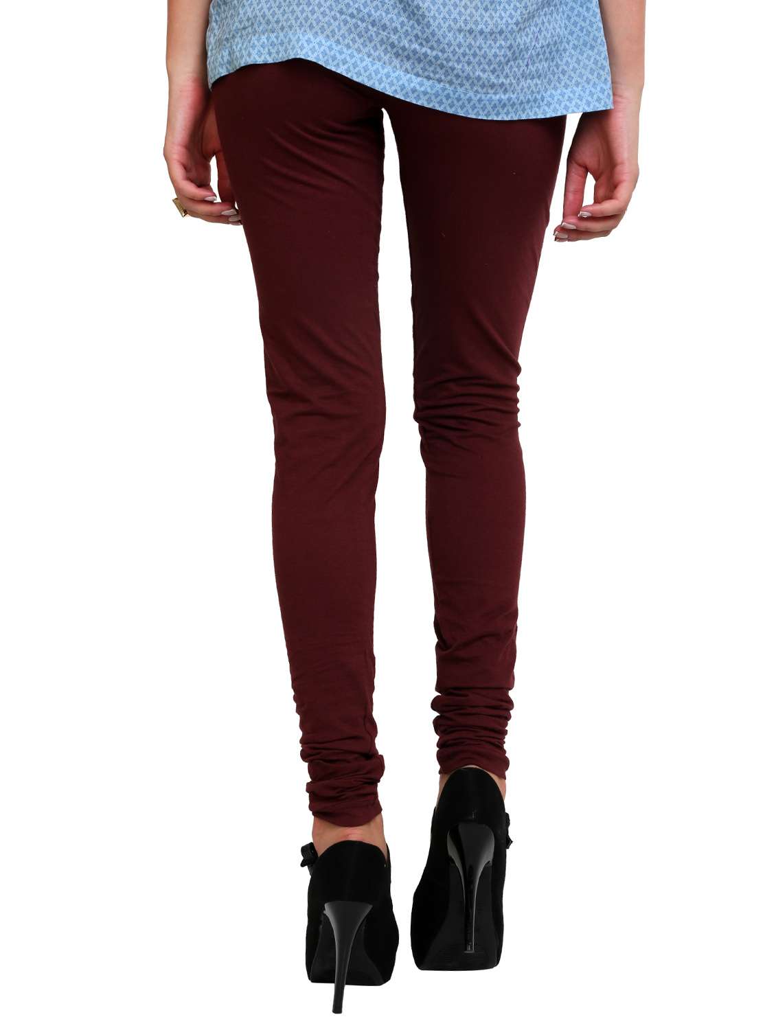 brown cotton leggings - 10229480 -  Standard Image - 2