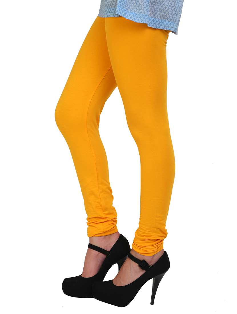 yellow cotton leggings - 10229568 - Standard Image - 2