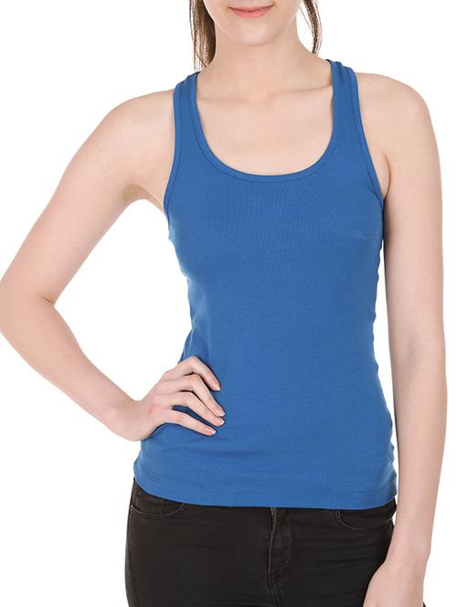 women's tank top round neck top - 10233583 - Standard Image - 0