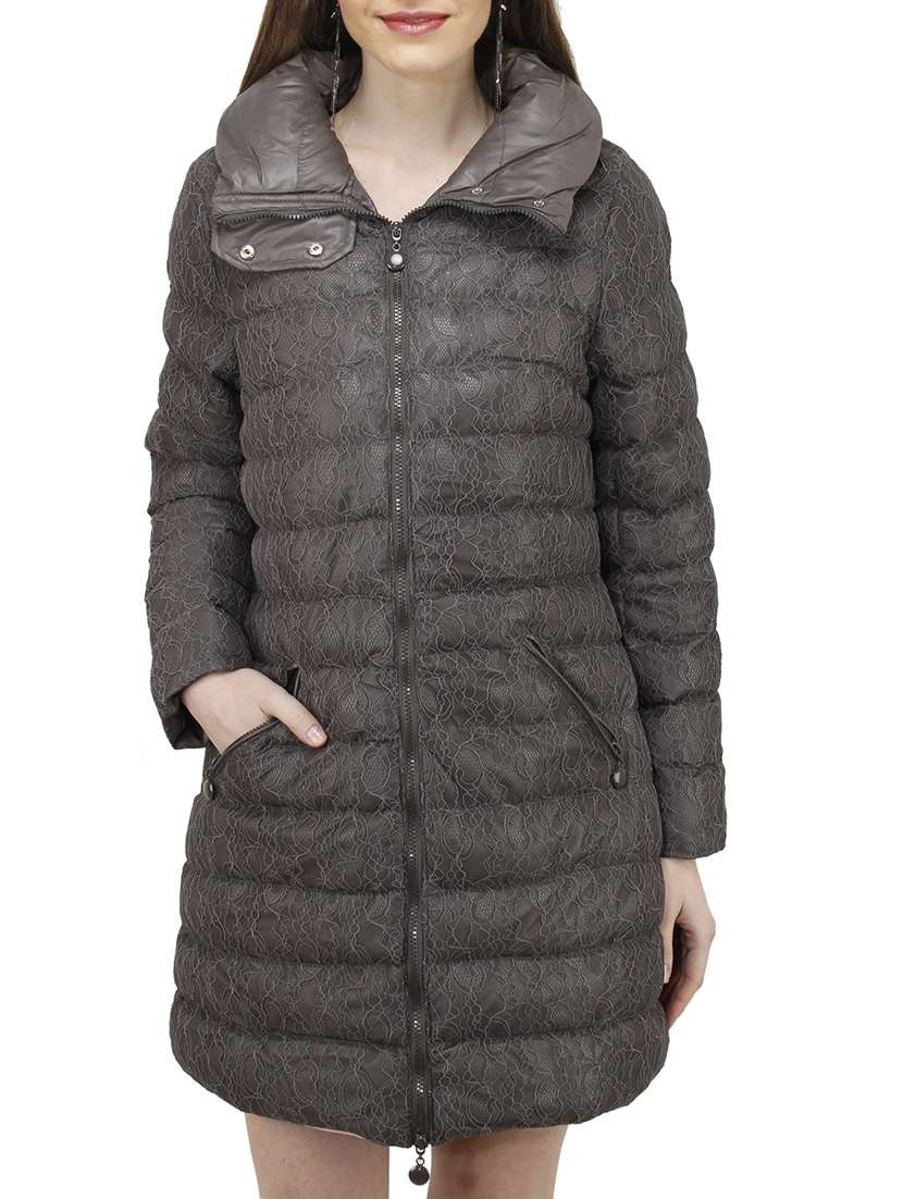 grey polyester jacket