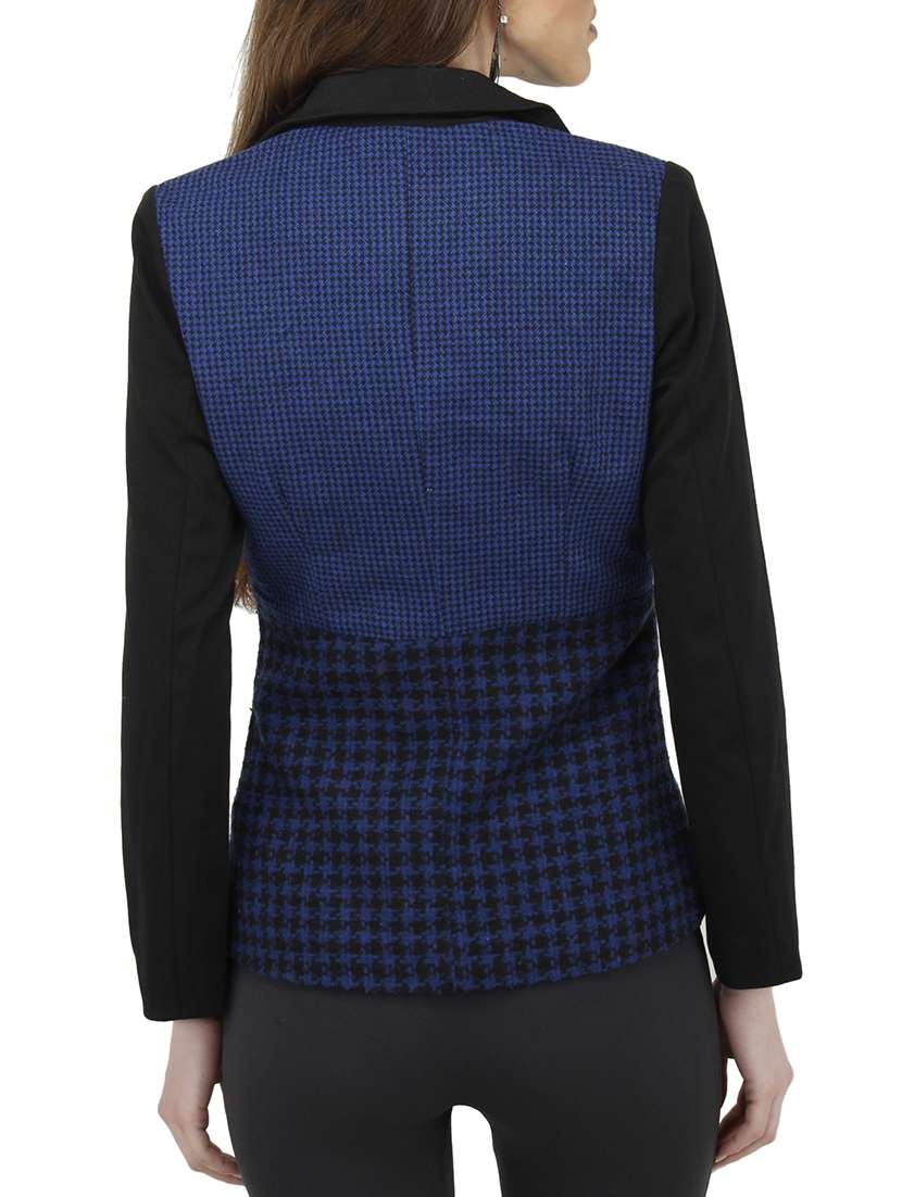 Buy Blue Polyester Blazer for Women from Pab Jules for ₹3100 at 16 off