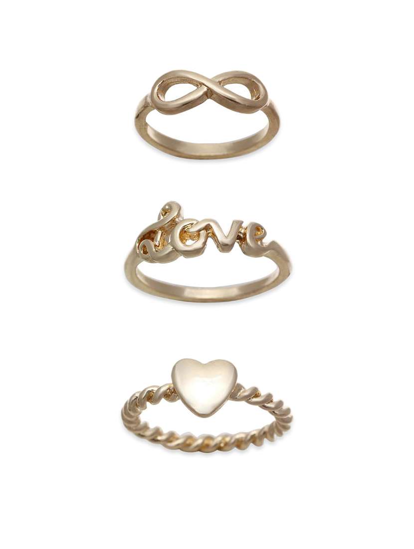 golden metal alloy ring