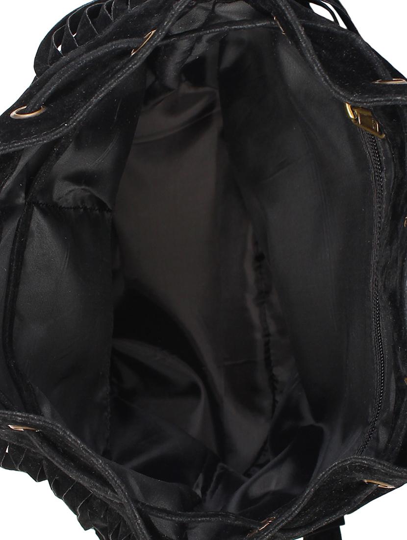 black canvas sling bag - 10317339 - Standard Image - 2