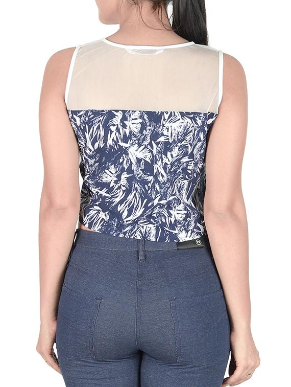 women's tank top round neck top - 10342806 - Standard Image - 2