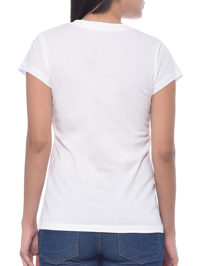 white cotton regular tshirt - 10346491 - Standard Image - 2