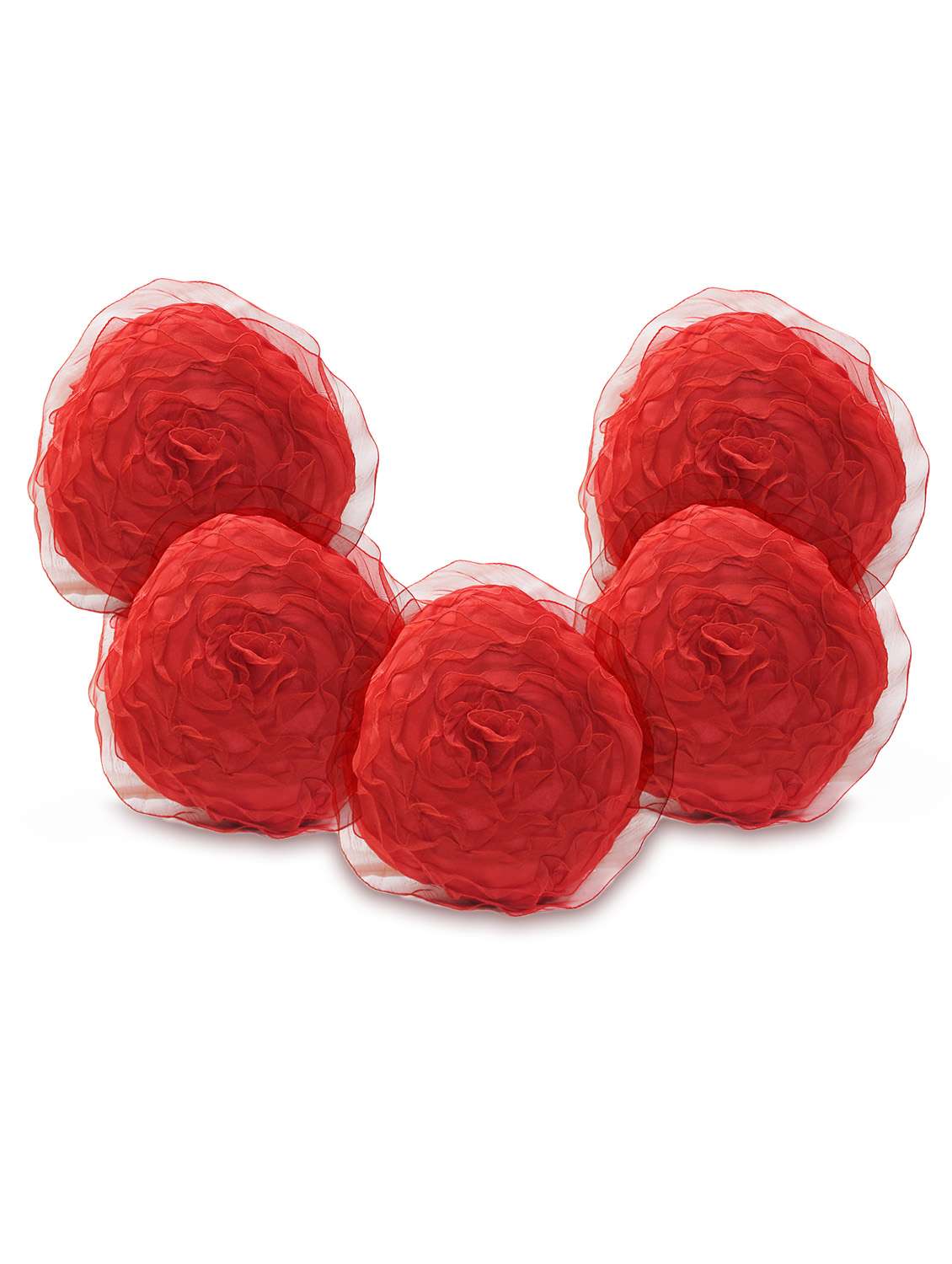 stybuzz embroidered cushion-set of 5