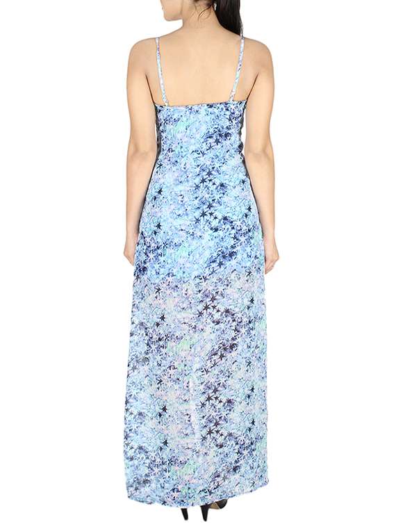 women's fit & flare abstract dress - 10443718 -  Standard Image - 2