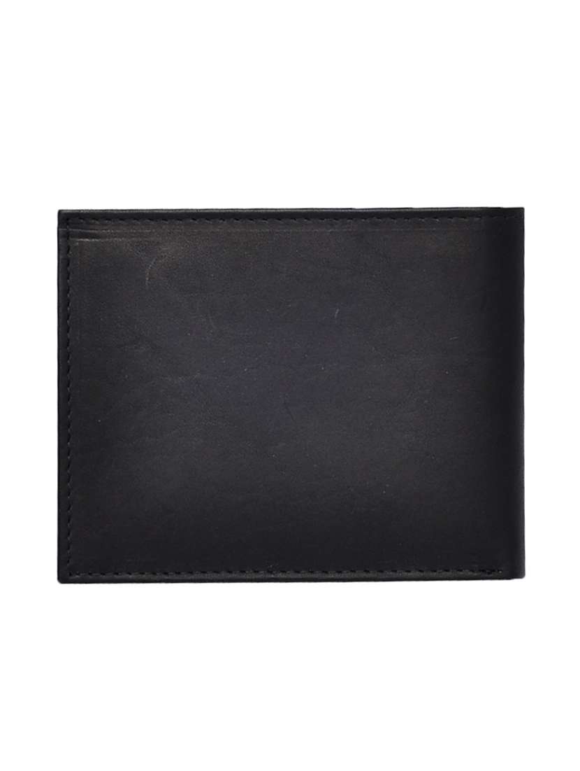 black leather wallet