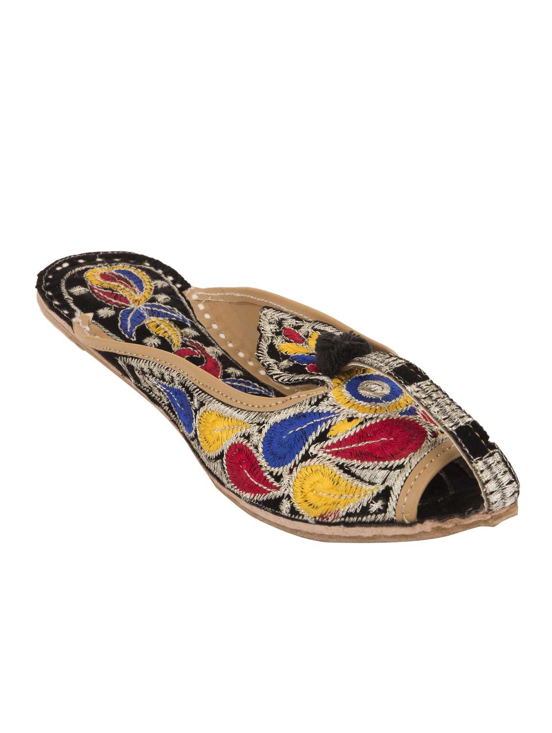 multi-coloured fabric