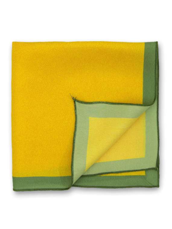 chokore orange silk handkerchief