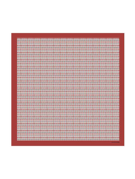 chokore red silk handkerchief