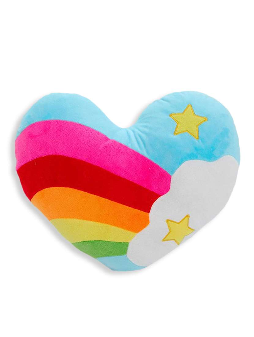 stybuzz rainbow cloud heart cushion