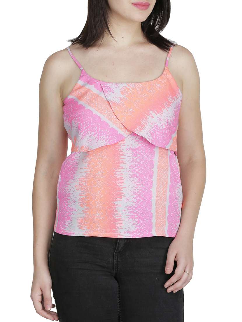 front flap cami top