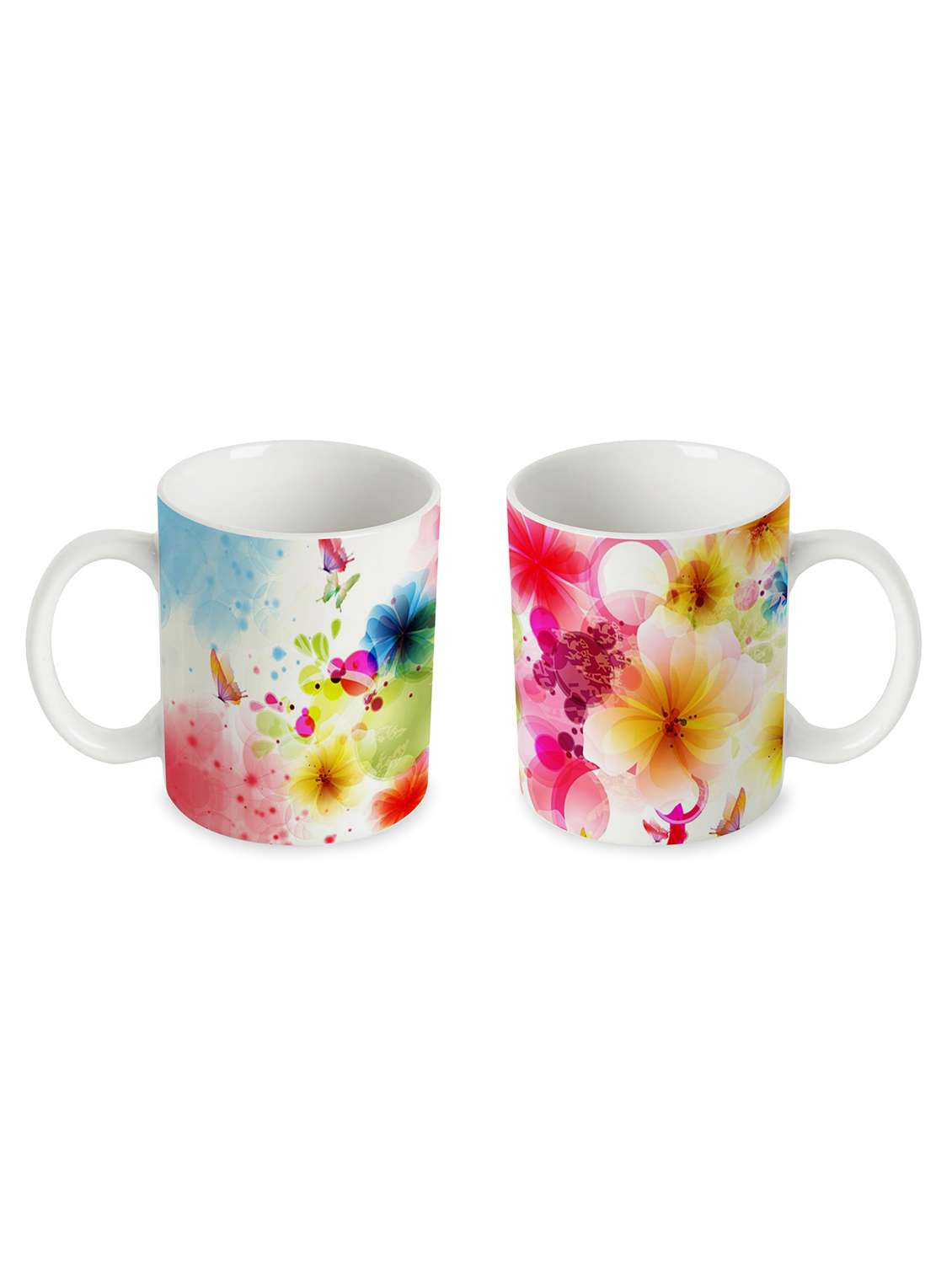 flower art mug