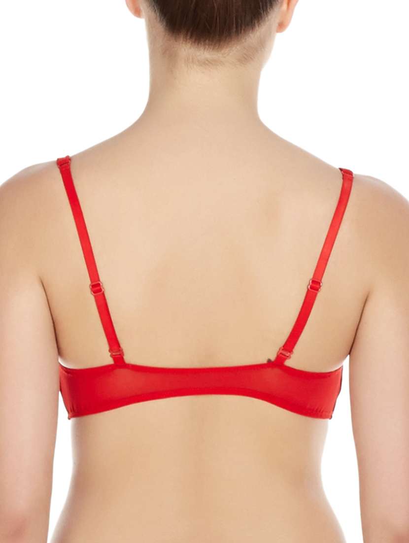 red polyester bra - 10524086 - Standard Image - 2