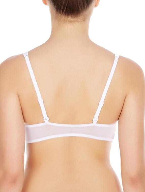 white polyester bra - 10524089 - Standard Image - 2