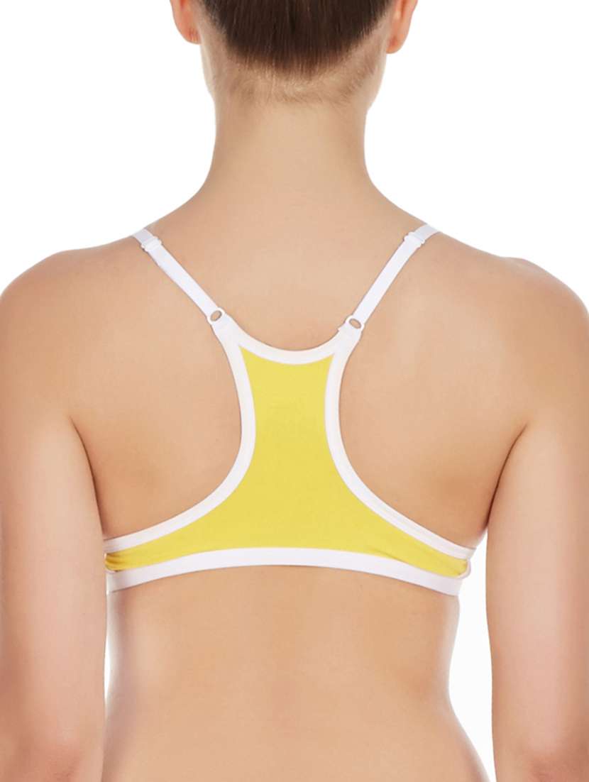 yellow cotton bra - 10524106 -  Standard Image - 2
