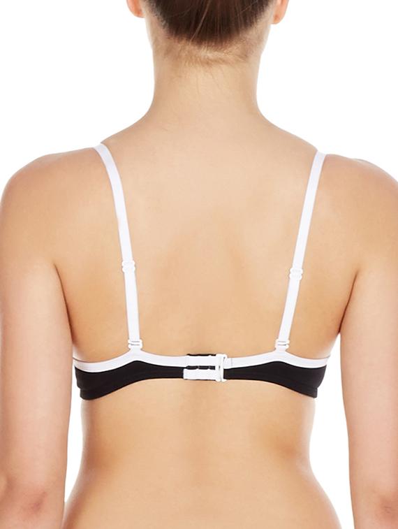black cotton bra - 10524111 - Standard Image - 2
