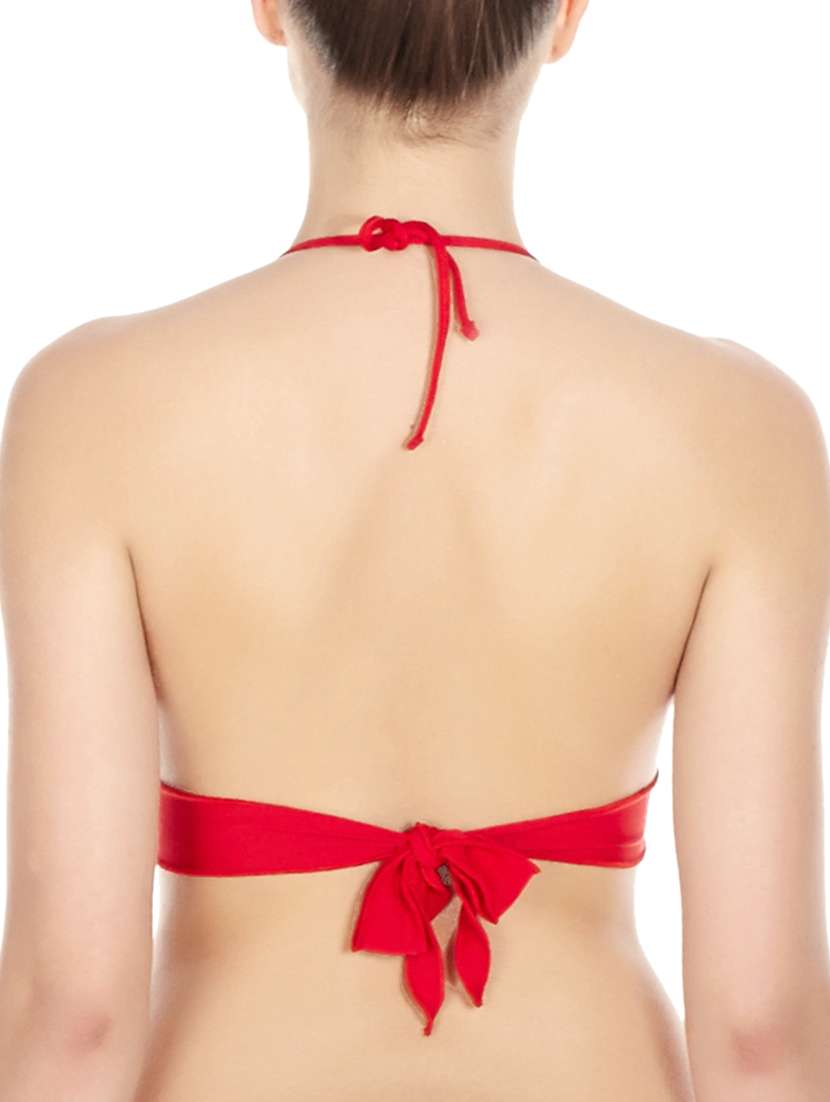 red polyester bra - 10524128 - Standard Image - 2