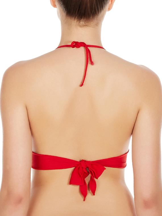 red polyester bra - 10524129 - Standard Image - 2