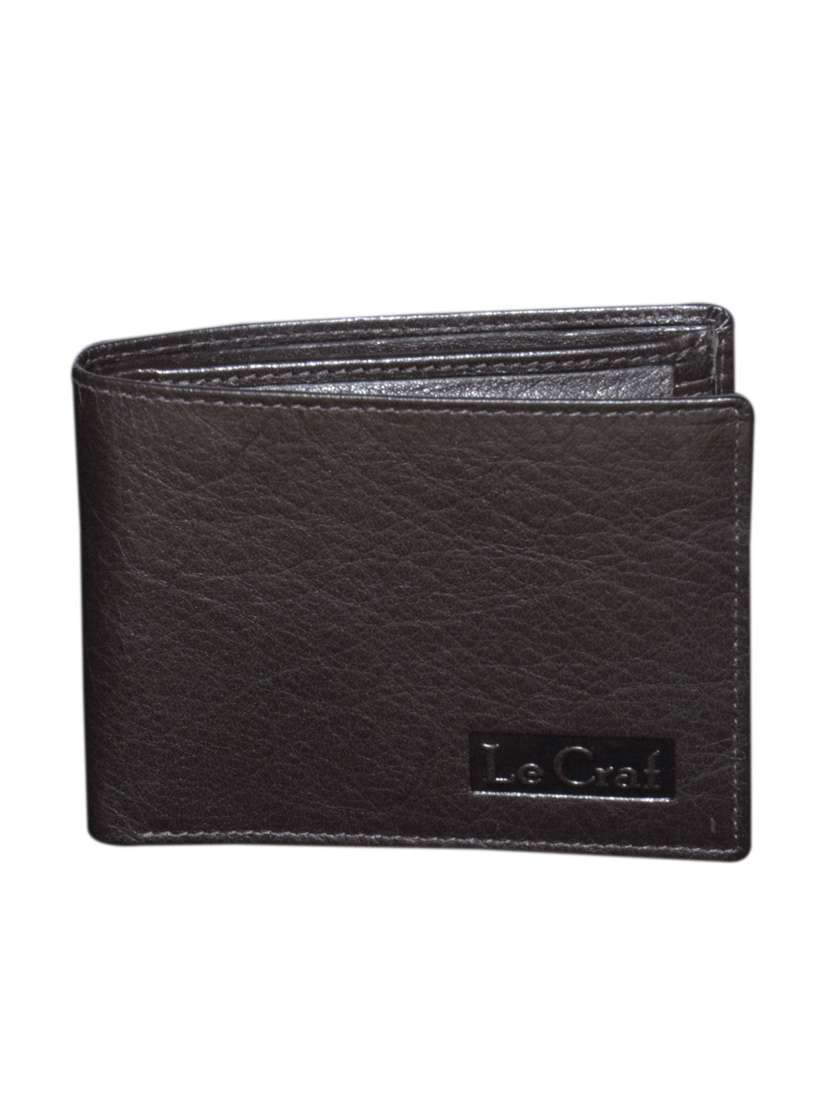 brown leather wallet