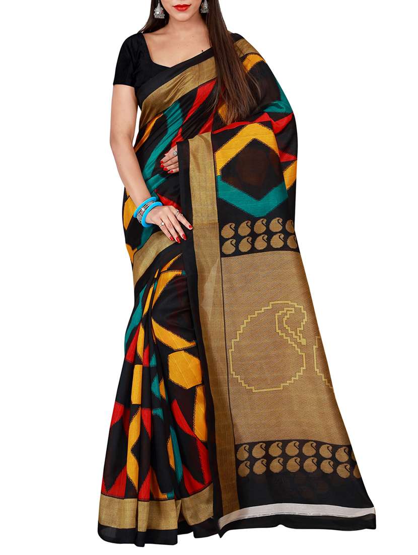 multi  silk saree