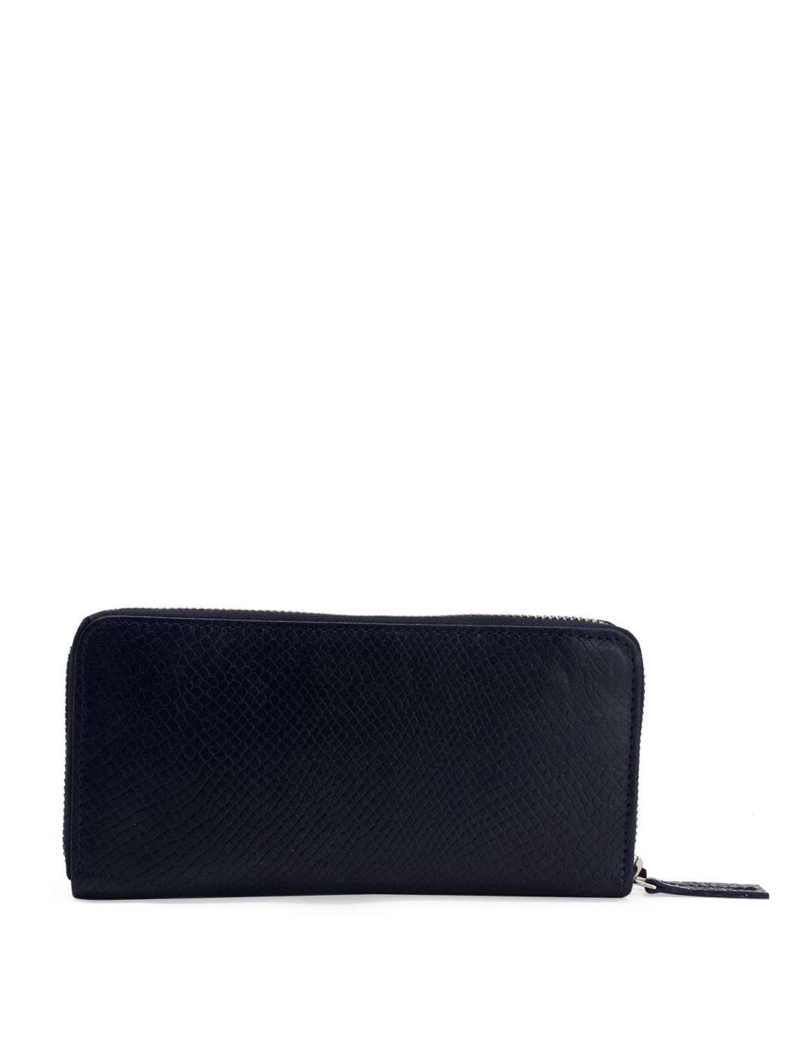 Midnight blue double zipper clutch - 10677 -  Standard Image - 2