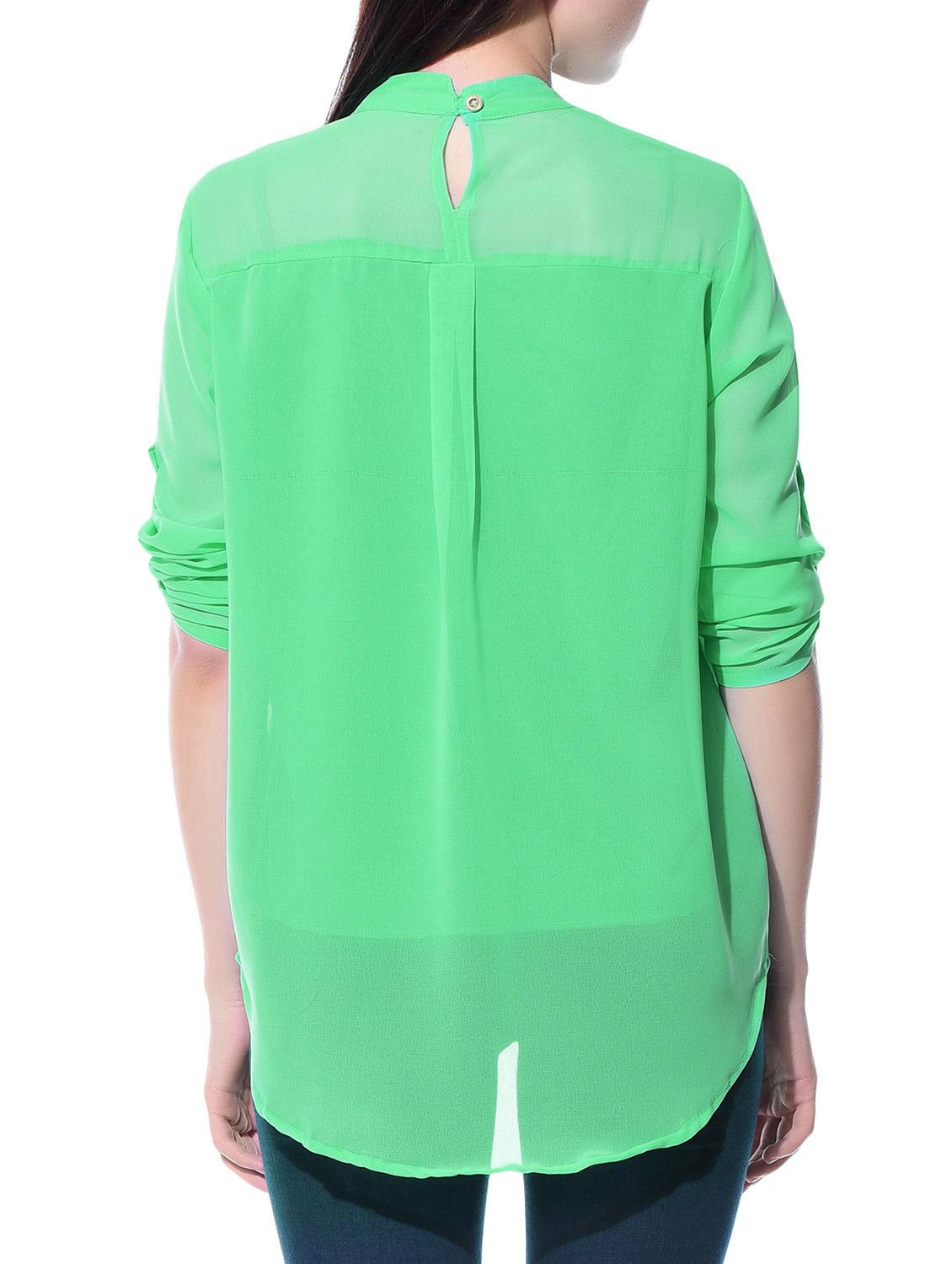 women's straight crew neck top - 10790723 - Standard Image - 2