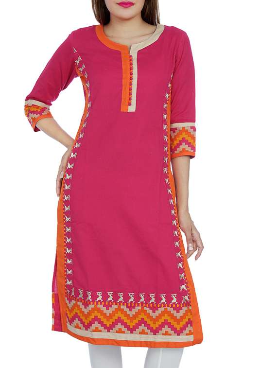 women's straight kurta