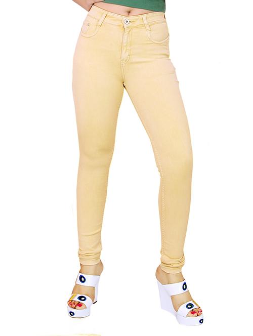 women's plain slim fit jeans - 10826507 - Standard Image - 0