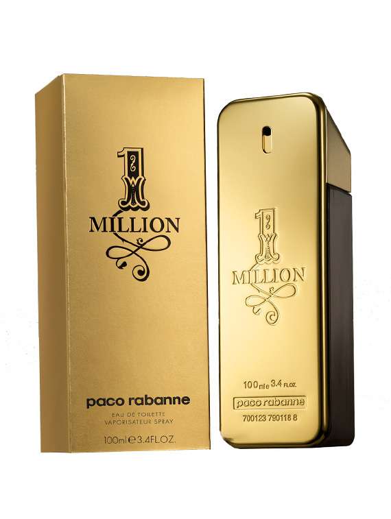 paco rabanne one million for men edt perfume (100ml x 2pcs.)