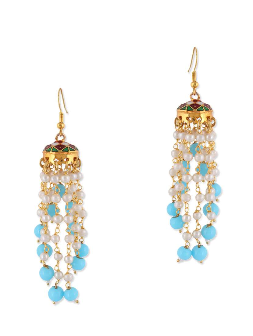 golden alloy earring