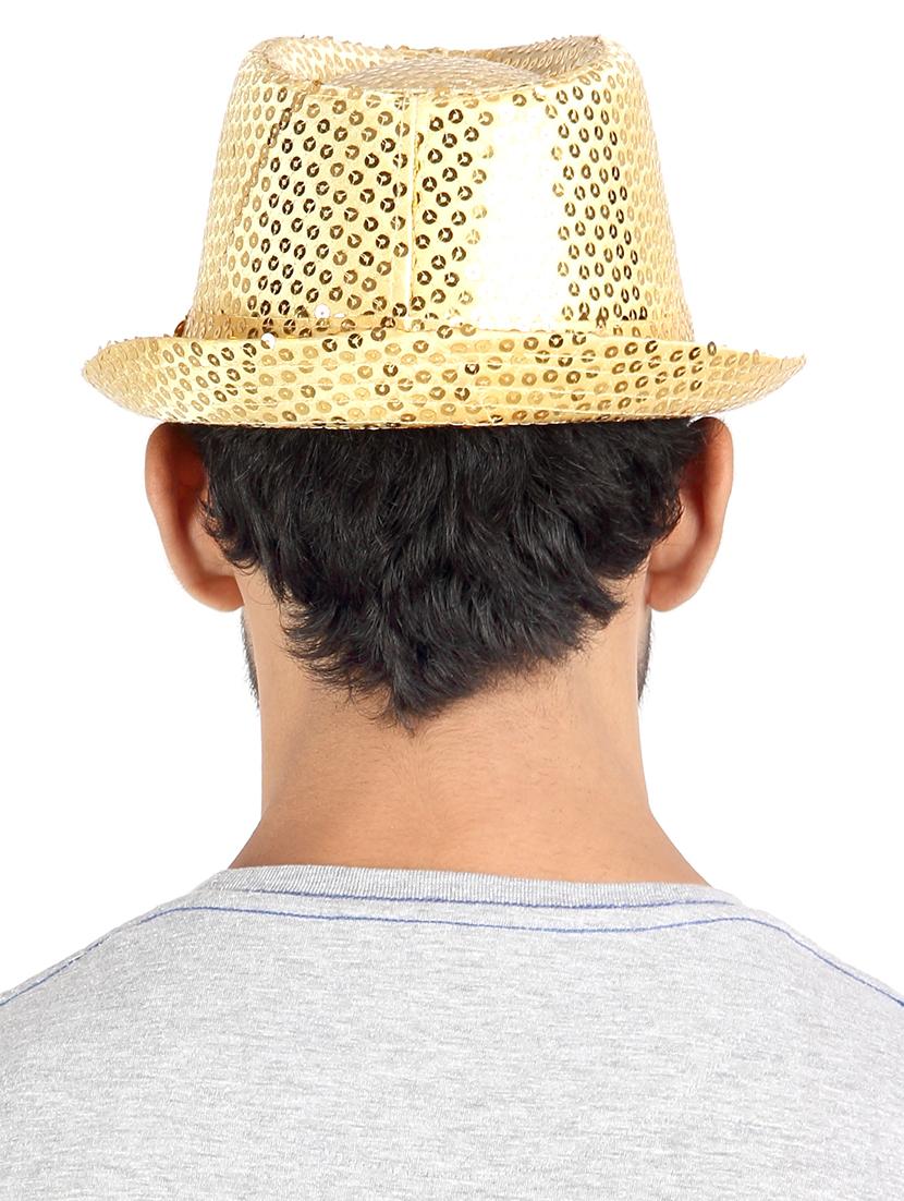 yellow cotton blend hat - 11118287 - Standard Image - 2